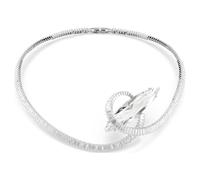 Gargantilla Matrix, Talla baguette, Blanca, Baño de rodio OS