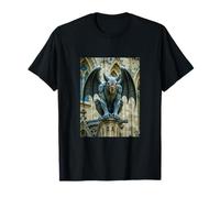Gárgola, Demonio de Piedra Alado custodiando catedrales góticas Camiseta