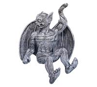 Gárgola estatua de gárgola de resina con alas de gárgola para exteriores, estatua de murciélago fantasma gótico, escultura gótica de jardín de dragón de resina para decoración de patio
