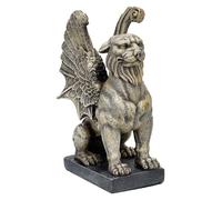 Gárgola Protector León 16 cm - Estatua gótica, decoración mística, escultura gárgola