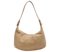 garhomtur - Bolso bandolera de ante sintético para mujer, bolso cruzado para viajes, trabajo, universidad, Khaki