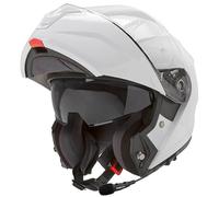 GARIBALDI G100 Bluetooth Sena Intercom Integrado Blanco - Casco de Moto Modular P/J + Pinlock - Casco con Visor Solar Homologado ECE (XXL)