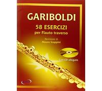 Gariboldi. 58 esercizi per flauto traverso. Con CD Audio