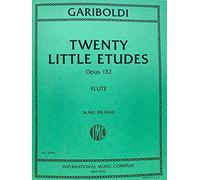 Gariboldi, Twenty Little Etudes Opus 132 for Flute edited by Karl Kraber International Music Company No. 3694