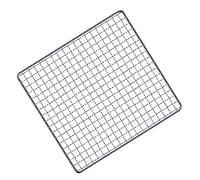 GARIOUANS 1 Pieza Inoxidable para Barbacoa Rejilla Antiadherente y Accesorio Práctico para Parrilla de Carne y Verduras para Cocinar Barbacoa