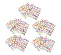 GARIOUANS 100 hojas Pegatinas Infantiles Motivadoras Autoadhesivas Unidades con Afirmaciones Recompensas para y Fomento del Buen Comportamiento Clase y Hogar