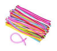 GARIOUANS 100 piezas Globos Largos para Globoflexia Decorativos para Fiestas Bodas y Cumpleaños Globos DIY para Modelado