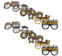 GARIOUANS 12 Piezas Gafas de Graduación Fiesta de Accesorios Celebraciones de Graduación Decoración de Fiesta y Fotografía