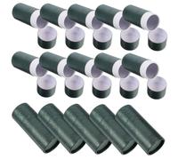 GARIOUANS 15 piezas Caja de Embalaje para Botellas de Aceite Esencial Tubo Kraft Verde Oscuro Contenedor Multiusos para Té Incienso y Mediano Fácil de Transportar