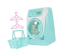GARIOUANS 1juego Juguete De Lavadora Eléctrica Simulada para Juguete De Imitación para Roles Lavadora De Multiusos Sin Batería Decoración Divertida para Escritorio y Aprendizaje Infantil