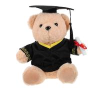 GARIOUANS 1pieza Graduation Bear Plush Toy Adorable Doctor Bear for Graduation Parties for Students and Decoration