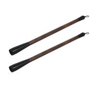 GARIOUANS 2 Mangos De Pincel De Caligrafía Para Dibujo Con Tinta Mango De Bambú Para Pintura De Pincel De Bambú Para Caligrafía Japonesa Accesorios