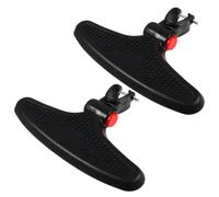 GARIOUANS 2 piezas Accesorios para Carrito de Niña de Plástico para Reposapiés Repuesto para Cochecitos Fácil Instalación