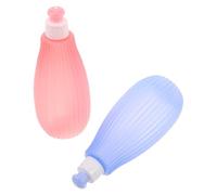 GARIOUANS 2 Piezas Botella Bidé Portátil para Niña Limpieza Suave y Precisa para Partes Íntimas Spray de Mano Compacto para Cuidado Infantil y Viajes Pack Unidades y Azul