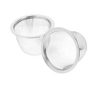 GARIOUANS 2 Piezas Colador de Inoxidable Infusores de para Tetera y Taza Filtro Pequeño para de Limpiar y Usar Accesorio Multifuncional