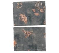 GARIOUANS 2 Piezas Fundas para Libros de Tela Ajustables con Diseño Floral de Cuadernos y Agendas de Fundas Suaves y Prácticas para Proteger Libros y Planificadores