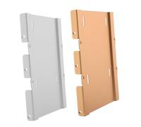 GARIOUANS 2 Piezas Soporte Metálico para Disco Duro de Aluminio de Adaptadores para Montaje Panel Trasero Compatible con SSD Soporte Resistente para Almacenamiento Oficinas y