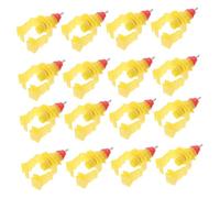 GARIOUANS 20 Piezas Bebedero Automático para Pollo Tetina con para Aves de Corral Práctico y Duradero Compatible con Cubos para Gallinas y Codornices Color Aleatorio