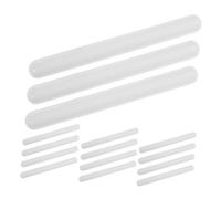 GARIOUANS 20 Piezas Pulseras de Slap Blancas para Bandas de Muñeca DIY sin Imprimir Pulseras Creativas para Fiestas de Cumpleaños Manualidades Escolares y de Halloween y Navidad