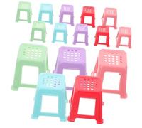 GARIOUANS 20 Piezas Soportes Mini para Lienzos Sillas Plásticas Resistentes Pintura Elevadores para Técnicas de Pouring Accesorios para Dibujo y Pintura Soporte Compacto para Artistas