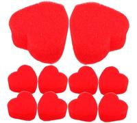 GARIOUANS 20pares Esponjas Corazón para Ilusiones Escénicas Juguetes Interactivos para Fiestas y Bodas Accesorios De para y Ceremonias
