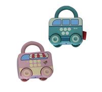 GARIOUANS 2piezas Vehículo Juguete para Niño Niña De Diseño Divertido Autos De Tirar Estilo Aleatorio Estimulación Cognitiva y Coordinación Mano-Ojo Juguetes Seguros y Coloridos para