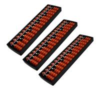 GARIOUANS 3 Piezas Ábaco Chino Tradicional Columnas para Herramienta Educativa Matemática para Cálculo Mental y Desarrollo de Habilidades Aritméticas Escolares