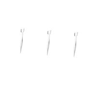 GARIOUANS 3 Piezas Pinzas con Ranura Inoxidable para Herramienta Precisa para Fabricación y Manipulación de Abalorios para Joyería y Manualidades