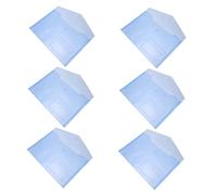 GARIOUANS 30 piezas Bolsas de Transparentes con Botón de Cierre Organizador de Archivos Resistente al Agua y Reutilizable para Oficina y Almacenaje