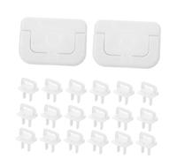 GARIOUANS 30 piezas Cubiertas de Seguridad para Enchufes Infantiles Tapa Protectora para Enchufes Eléctricos Diseño Instalación Protección contra Choques Eléctricos para Bebés Compatible