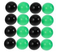 GARIOUANS 30 Piezas Globos de Látex Negros y Verdes para Decoración de Cumpleaños y Bodas Set de Fácil de Inflar para Fiestas y Celebraciones