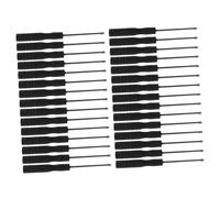 GARIOUANS 30 Piezas Kit de Destornilladores Pequeños con Mango Antideslizante para Reparación de Gafas Relojes y Electrónica Herramientas Portátiles para de Juguetes y Teléfonos Móviles