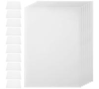 GARIOUANS 30 Unidades Papel de Liberación para Pintura Diamante de Doble Cara Blanco, Papel Antiadherente Que Minimiza Mantenimiento y Previene Adhesión para Decoración Doméstica y Estudio