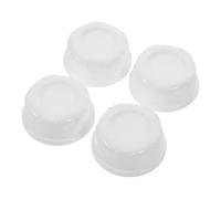 GARIOUANS 4 Piezas Tapas para Biberón Compatibles con Sellado Seguro Tapa de Reemplazo para Almacenamiento y Viaje Cierre Prueba de Fugas para Biberones de Boca Ancha