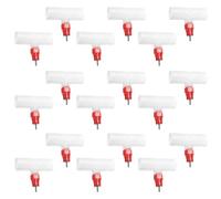 GARIOUANS 40 Bebederos Automáticos para Pollos con Tetina Horizontal y Conexión en T de 1/2 - Sistema de Dispensador de Agua para Aves de Corral, Kit con Pilares de Acero