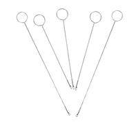 GARIOUANS 5 Piezas De Enhebrador De Cinturón Herramientas De Trenzado Accesorios De Costura Enhebrador De Hilo Para Coser Cabello Gancho De Crochet Accesorios Para Rastas Gancho De