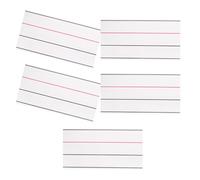 GARIOUANS 5 Piezas Tiras Magnéticas para Escritura con Rejilla de Cuatro Líneas y Tres Cuadros Superficie Borrable Seco Herramienta Docente para Práctica de Escritura Aulas y Oficinas