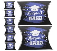 GARIOUANS 50 Piezas Cajas de Dulces de Graduación de Sombrero de Graduación Envoltorio de Fiesta y Celebraciones Educativas