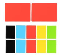 GARIOUANS 50 Piezas Tarjetas Plásticas Imprimibles Multicolor Unidades Resistentes al Agua para Impresora de Inyección Tinta Etiquetas Blancas para Identificación