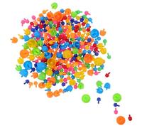 GARIOUANS 592 Piezas Juguete de Clavos de Champiñón para Puzzles DIY con Tablero Educativo de Habilidades Motoras Creatividad y Coordinación Manual para Cumpleaños y Navidad