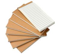 GARIOUANS 8 piezas de Notas Portátil de Cuadernos de Bolsillo con Líneas para Estudiantes y Profesionales por Notas Prácticas para Casa y Oficina