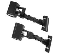 GARIOUANS Abrazadera de Doble Cabezal Ajustable Clip Giratorio de Plástico y Hierro para Organización y Soporte Flexible para Dibujo y Pintura en Oficina