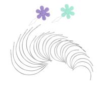 GARIOUANS Agujas Curvas de Mano con Ojo Grande y Enhebrador para Coser y Bordar Gruesas y Multiláminas para Tapicería y Manualidades