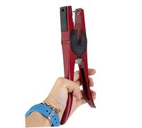 GARIOUANS Alicates de Etiquetas de Oreja de Aleación de Aluminio para Ganado y Ovejas Herramienta de Aplicación Color Rojo y de Usar