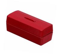 GARIOUANS Caja de Herramientas Miniatura Roja para Casa de Muñecas Accesorio Realista para Creativas y Regalo para Colecciones Pequeñas