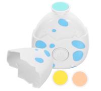 GARIOUANS Cortaúñas Eléctrico para Bebés Diseño de Huevo y Cabezales de Molienda Diferentes, Plástico Seguro, Rápido para Recortar y Alisar Uñas en Niños