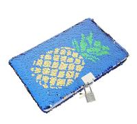 GARIOUANS Cuaderno con Lentejuelas Reversibles Libreta de Notas Bonita Cerradura Diario Glitter para Niñas y Estudiantes para Escritura Creativa y Regalo