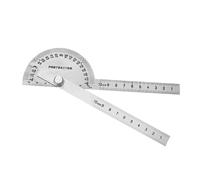 GARIOUANS de Ángulo Inoxidable para Carpintería y Medición de Ángulos Herramienta de Goniómetro Precisa para Diseño Arquitectónico y Dibujo