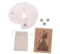 GARIOUANS de I Ching para Principiantes con Monedas de Adivinación Chinas de Latón y Guía Detallada para Aprendizaje y Prácticas de Feng Shui