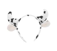 GARIOUANS Diadema con Cuernos de Vaca Suave y Cómoda Accesorios Kawaii para Fiestas y Cosplay Diseño Encantador para Decoración de Vaca Lola para Disfraces y Eventos Temáticos